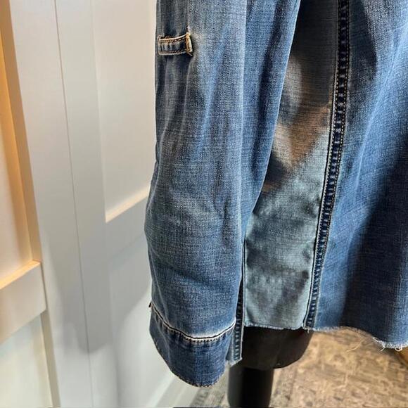 INC Stylish Denim Tunic Shirt - Picture 4 of 8